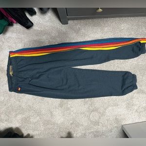 Aviator Nation 5 Stripe Sweatpants navy